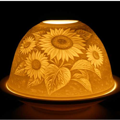 Sunflower Porcelain Tealight