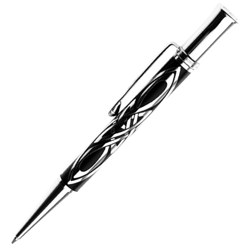 Celtic Double Knot Etched Ball Point Pen