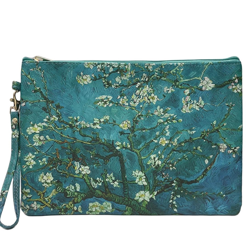 <span style='color: #000000;'>Van Gogh Almond Blossom Print - Clutch</span>