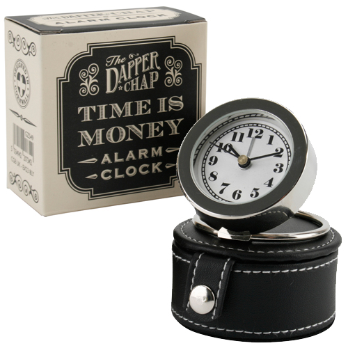 The Dapper Chap 'Time Is Money' Alarm Clock