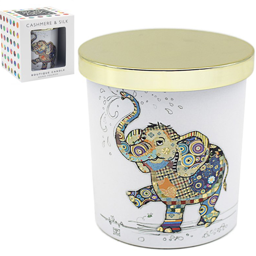 Bug Art Candle Gift Boxed - Eddie Elephant
