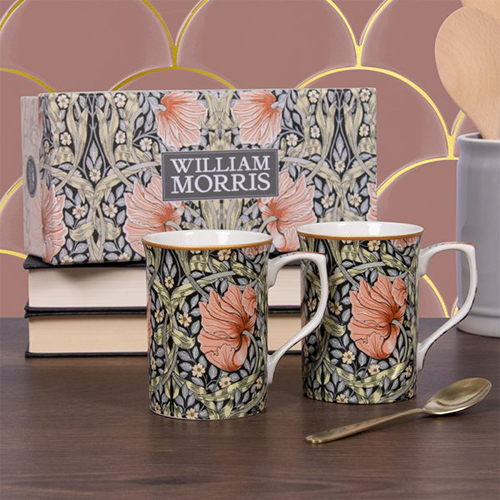 William Morris 2 Mug Gift Set - Pimpernel