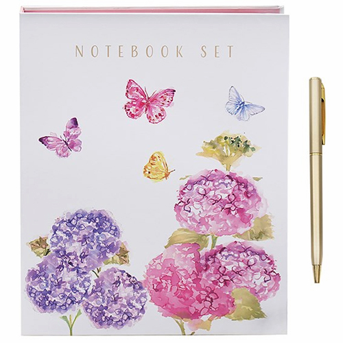 <span style='color: #000000;'>Butterfly Blossom Memo Pad & Pen</span>