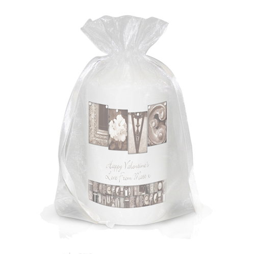 Affection Art Love Candle