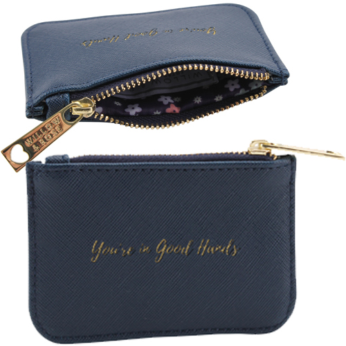Willow & Rose You're In Good Hands Navy Purse