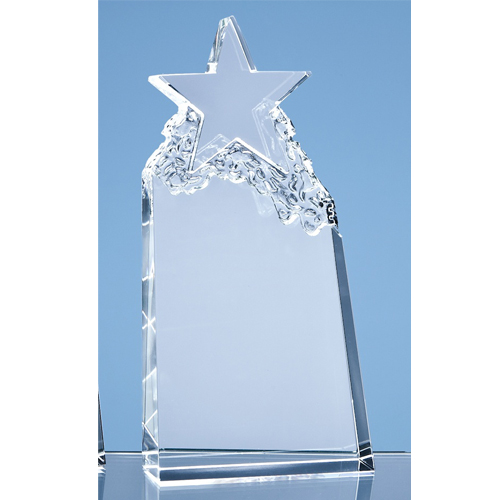 22.5cm Optical Crystal Star Mountain Award