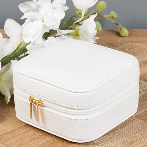 SOPHIA SMALL WHITE JEWELLERY BOX