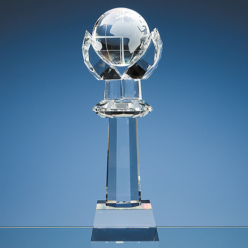 31cm Optic Mounted Globe Column Award