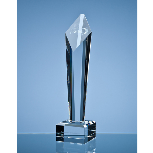 29cm Optical Crystal Diamond Column Award