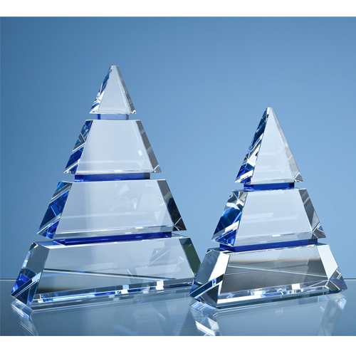 22.5cm Optical Crystal Luxor Award