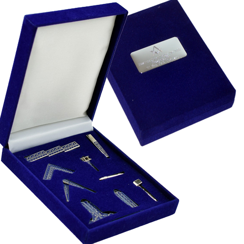 Miniature Masonic Freemason Working Tools Gift Set